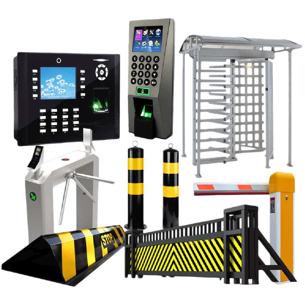 Access control turnstiles and barriers