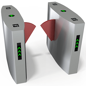 Flap barriers