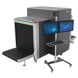 X-ray baggage scanner